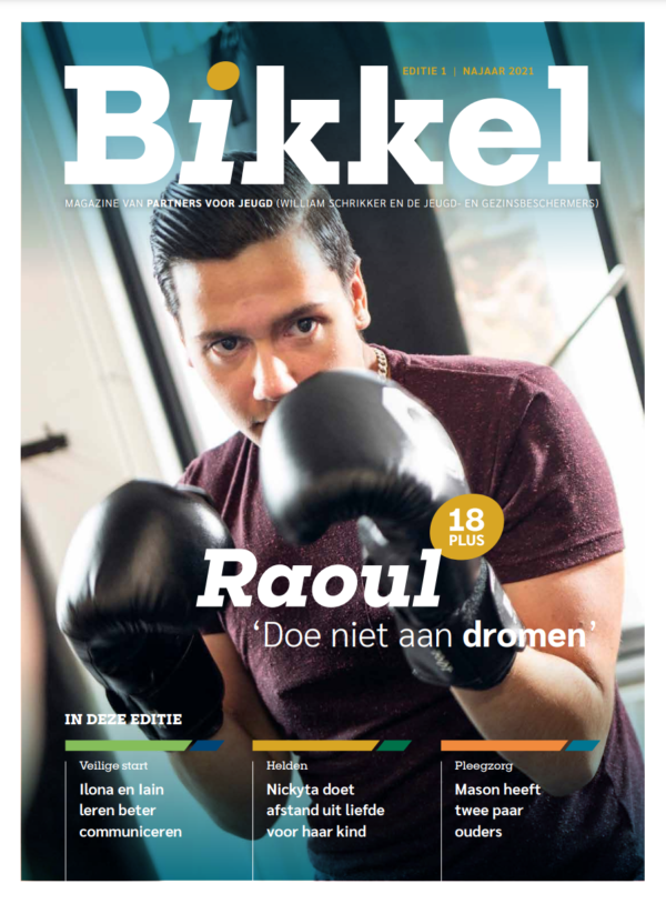 Voorblad Bikkel nummer #1, nov 2021.
