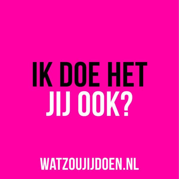 Afbeelding campagne: Ik doe het, jij ook?